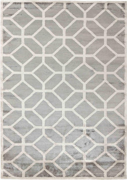 Cosmou Nouveau Vloerkleed - 200x300 - Rechthoek - Laagpolig Tapijt - Modern - Beige, Grijs