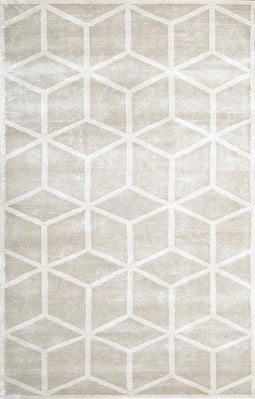 Cosmou Vedette Vloerkleed - 140x200 - Rechthoek - Laagpolig Tapijt - Landelijk - Beige
