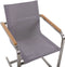 COSOLETO - Tuinstoel set van 2 - Grijs - Polyester
