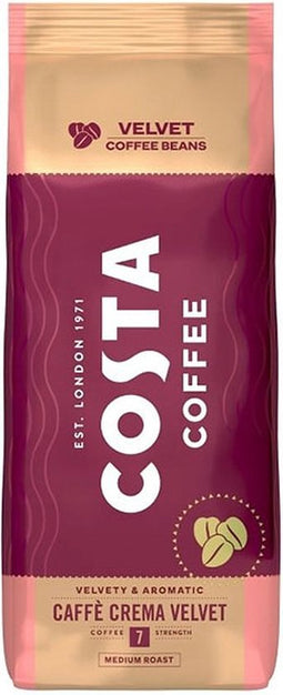 Costa Coffee Caffè Crema Velvet - koffiebonen - 1 kilo