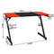 Costway gaming bureau - speakers en beker houder- 120 x 60 x 77 cm
