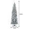 Costway Kunstkerstboom Met Metalen Standaard - 180cm