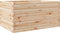 vidaXL - Plantenbak - 90x60x46 - cm - massief - grenenhout