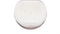 Cosy @ home Vaas roze rond glas d25xh21cm