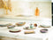 Cosy & Trendy Ararat Presentatiebord ovaal - 26x21cm - Grijsblauw