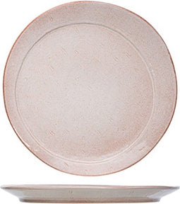 Cosy & Trendy Eleonora Pink Plat bord Ø27cm - Set van 2 stuks - Rozig