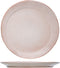 Cosy & Trendy Eleonora Pink Plat bord Ø27cm - Set van 2 stuks - Rozig