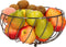 Cosy&Trendy Fruitmand - Zwart - Ø 28 cm x 14 cm
