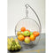 Cosy&Trendy Hangende fruitmand - 25x45 cm - Zilverkleurig