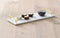 Cosy&Trendy marmeren dienblad met gouden handvaten - 40 x 14 cm
