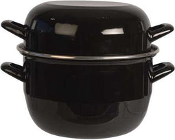 Cosy&Trendy Mosselpan - Ø 20 cm - 2 kg - 3L25 - Zwart