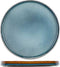 Cosy& Trendy Quintana Blue Broodbordje-Schoteltje - D14CM - Set-6