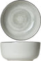 Cosy & Trendy Serviesset 6 personen – Baltic Grey – 18-delig – Bevat Dinerborden, Ontbijtborden & Diepe Borden – Lichtgrijs aardewerk met uniek patroon – Vaatwasser- en Magnetronbestendig – Stapelbaar