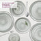 Cosy & Trendy Serviesset 6 personen – Baltic Grey – 18-delig – Bevat Dinerborden, Ontbijtborden & Diepe Borden – Lichtgrijs aardewerk met uniek patroon – Vaatwasser- en Magnetronbestendig – Stapelbaar