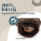 CosyPanda Mini Dark Chocolate Kruik met Hoes - 22x16cm - Duurzame Warmwaterkruik - 600ML - Donkerbruin