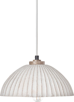 COTTICA - Hanglamp - Wit - Papier-maché