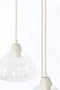 Light & Living Hanglamp Bisho - 3-Lamps - Crème