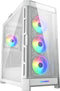 COUGAR Gaming DUOFACE PRO RGB Mid Tower Pc Behuizing met 2 frontpanelen - Wit