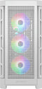 COUGAR Gaming DUOFACE PRO RGB Mid Tower Pc Behuizing met 2 frontpanelen - Wit