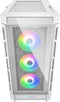 COUGAR Gaming DUOFACE PRO RGB Mid Tower Pc Behuizing met 2 frontpanelen - Wit