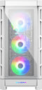 COUGAR Gaming DUOFACE PRO RGB Mid Tower Pc Behuizing met 2 frontpanelen - Wit