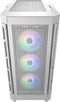 COUGAR Gaming DUOFACE PRO RGB Mid Tower Pc Behuizing met 2 frontpanelen - Wit