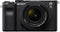 Sony Alpha A7C - Digitale camera - 24,2Mpx full-frame sensor - Zwart