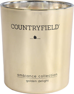Countryfield - Golden Delight Geurkaars goud 10,5cm
