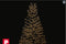 Countryfield - Kerstboom - Ziggy - Flexibel - LED - Bruin - 160 cm hoog - wandmontage - Warm wit