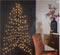 Countryfield - Kerstboom - Ziggy - Flexibel - LED - Bruin - 160 cm hoog - wandmontage - Warm wit