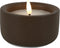 Countryfield LED kaars in pot S 10x6cm - bruin.