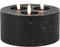 Countryfield Led Stompkaars Rustiek Small Zwart Ø 15 cm