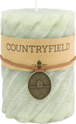 Countryfield Stompkaars met ribbel Lichtgroen Ø7 cm | Hoogte 10 cm