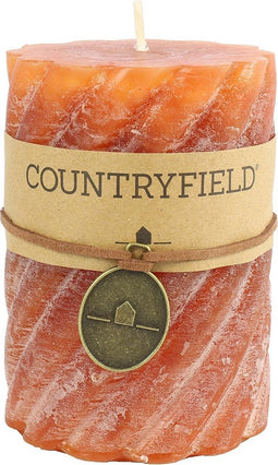 Countryfield Stompkaars met ribbel Roest Ø7 cm | Hoogte 10 cm