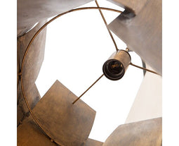 Course Hanglamp Metaal Antique Brass - BePureHome