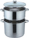 Couscouspan couscoussier Inox 8 liter