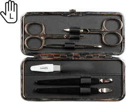 Couteaux by Solinger 6-Delige Linkshandige Manicureset met Hardcase - Solingen Kwaliteit