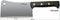 Couteaux by Solinger Krachtige Slagers Hakbijl - 1200g - RVS Lemmet 22 cm - Perfect voor Vlees en Botten