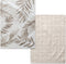 Set van 2 theedoeken Feuille | Blanc