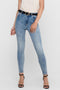 ONLY ONLMILA HW SK ANK DNM BJ13502-1 NOOS - Dames Jeans - Maat W28 X L30 - Denim