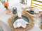 Covered 100% Linnen Servetten Wit (set van 6) 50 x 50 cm
