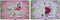 Covers DKD Home Decor 8424001797189 Teller Hout Hout MDF Roze Lila 2 Stuks 46 x 6 x 32 cm