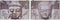 Covers DKD Home Decor Teller Boeddha Grijs Hout MDF (2 pcs) (46.5 x 6 x 31 cm)