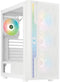 BITFENIX Apollo ARGB - PC-behuizing - 4x 120mm A-RGB ventilatoren - Wit