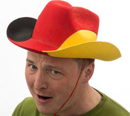 Cowboyhoed Duitse Vlag