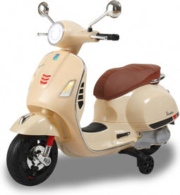 Jamara Elektrische Kinderscooter Vespa Gts 125 12v Beige