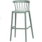 WOOOD Bliss Bliss Barstoel binnen/buiten - Kunststof - Jadegroen - 75x52x53