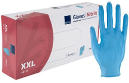 Classic Nitril Handschoenen – Blauw – Maat XXL – Poedervrij – 100 stuks
