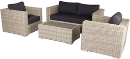 Cozy Garden loungeset Kaputas stoel + bank naturel