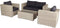 Cozy Garden loungeset Kaputas stoel + bank naturel